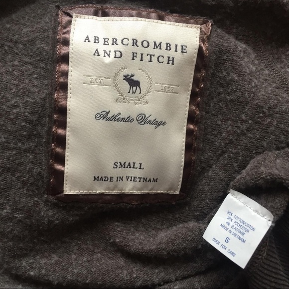 Abercrombie and Fitch Brown Hoodie - Picture 4 of 4